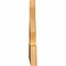 Ekena Millwork Saratoga Rough Sawn Timber Gable Bracket, Western Red Cedar, 48"W x 22"H x 2"D x 6"F, 11/12 Pitch GBW048X22X0206SAR00RWR - alternate 4